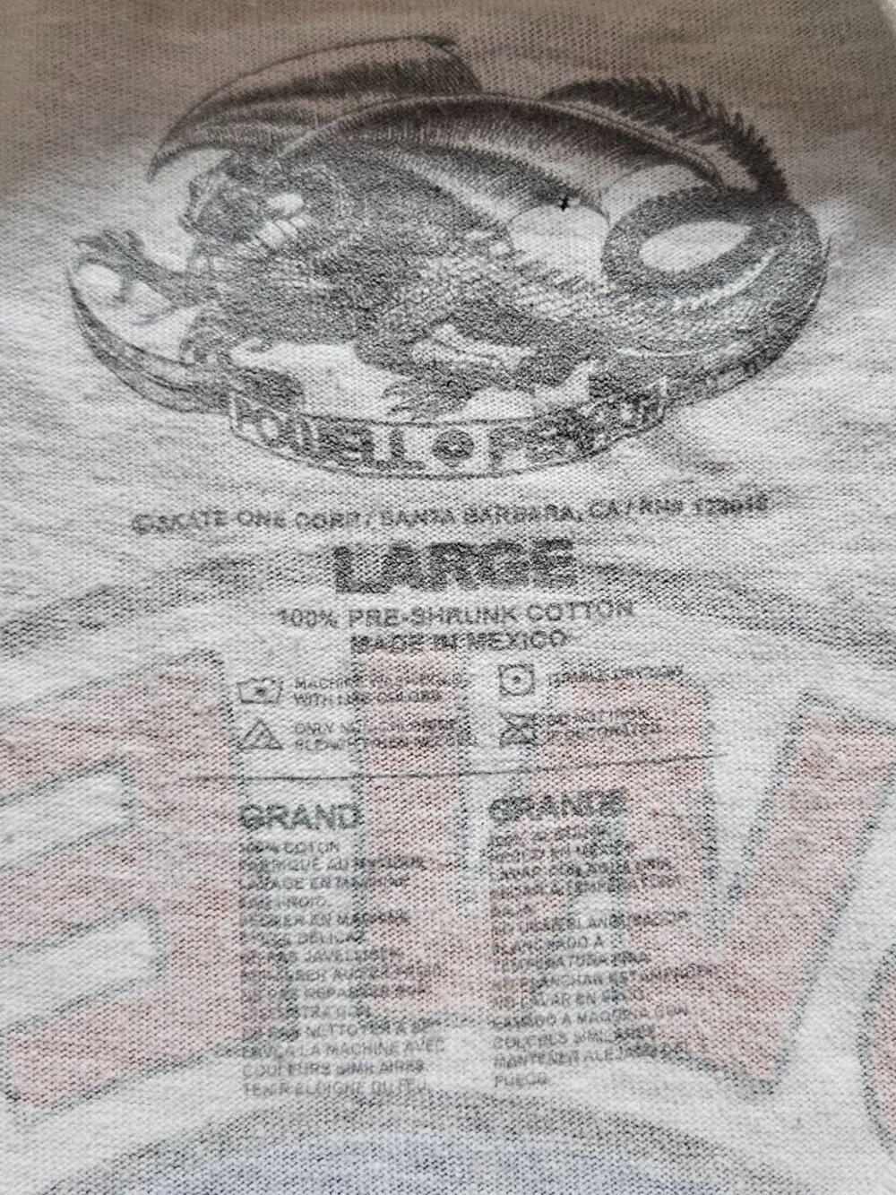Vintage Powell Peralta Supreme Logo T-Shirt Mens Large Skateboard Graphic Tee - Picture 6 of 7